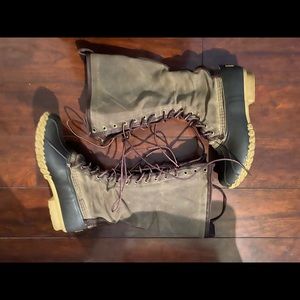 LL Bean Signature Waxed-Canvas Boot - 16", $90